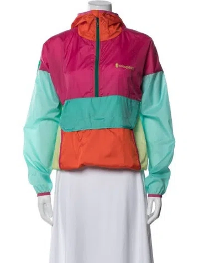 Pre-owned Cotopaxi Colorblock Pattern Jacket In Blue