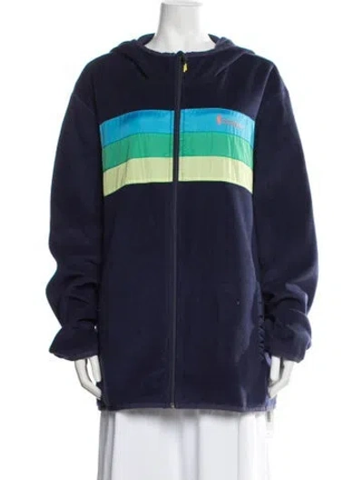 Pre-owned Cotopaxi Colorblock Pattern Jacket In Blue