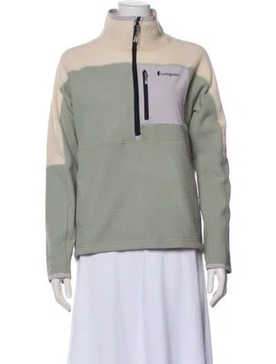 Pre-owned Cotopaxi Colorblock Pattern Jacket In Green