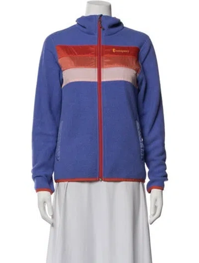 Pre-owned Cotopaxi Colorblock Pattern Jacket In Purple