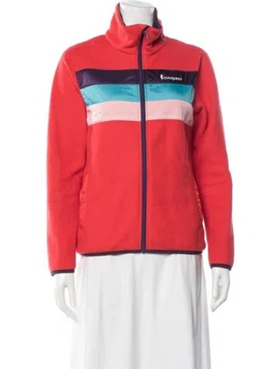 Pre-owned Cotopaxi Colorblock Pattern Jacket In Red