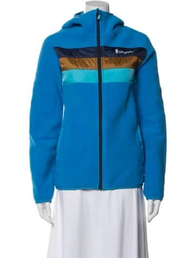 Pre-owned Cotopaxi Colorblock Pattern Performance Jacket In Blue