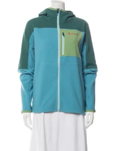 Pre-owned Cotopaxi Colorblock Pattern Performance Jacket In Blue