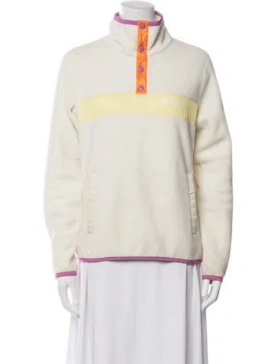 Pre-owned Cotopaxi Colorblock Pattern Performance Jacket In Neutrals