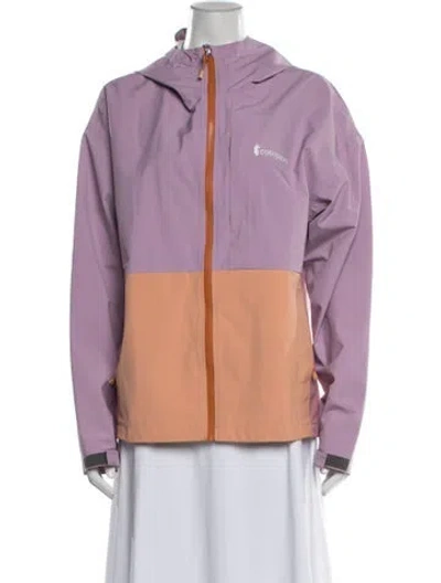 Pre-owned Cotopaxi Colorblock Pattern Performance Jacket In Purple