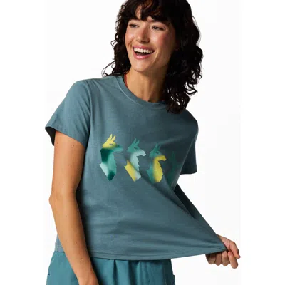 Cotopaxi Cuatro Bitmap T-shirt In Green