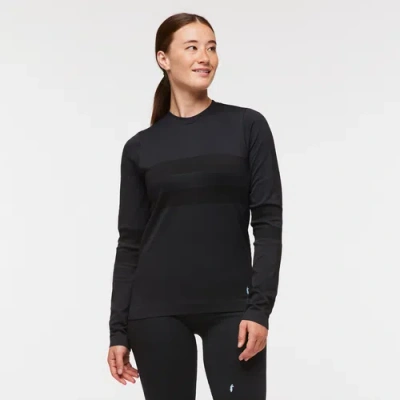 Cotopaxi Debajo Seamless Baselayer Crew In Black