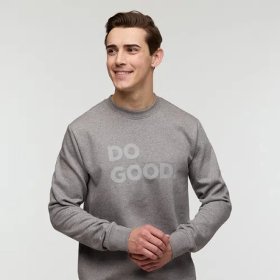 Cotopaxi Do Good Crew Sweatshirt In Gray
