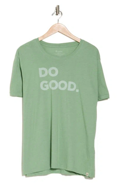 Cotopaxi Do Good Graphic T-shirt In Green