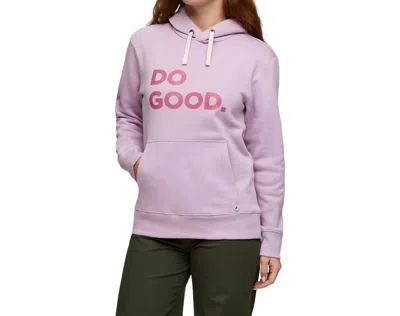 Cotopaxi Do Good Pullover Hoodie In Antique In Purple