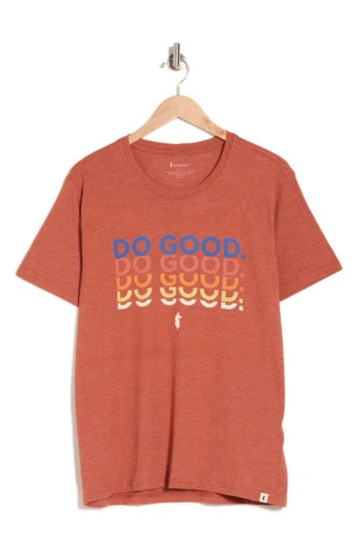 Cotopaxi Do Good Repeat T-shirt In Spice