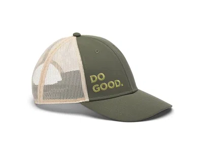 Cotopaxi Do Good Trucker Hat Caps Fatigue: One Size In Green