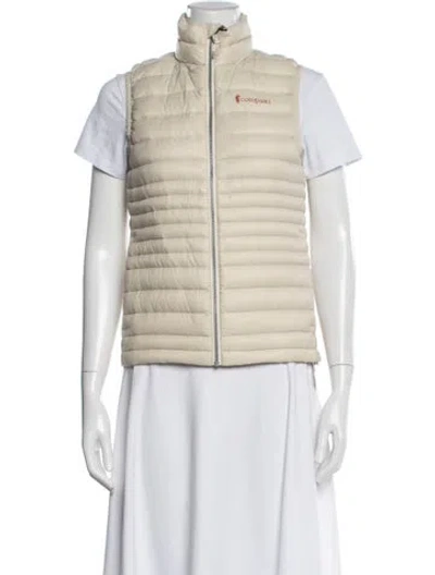Pre-owned Cotopaxi Down Striped Down Jacket W/ Tags In Neutrals