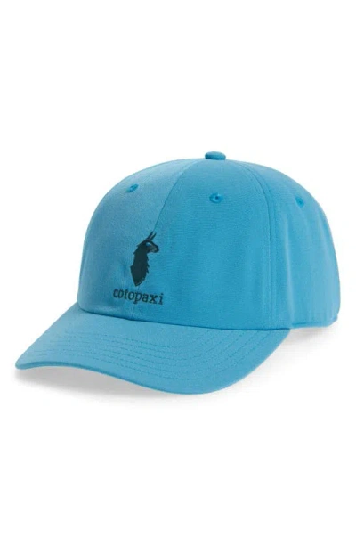 Cotopaxi Embroidered Dad Hat In Blue