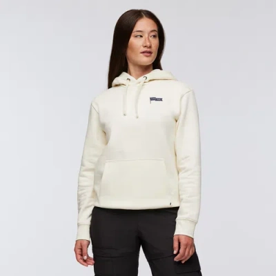 Cotopaxi Flag Pullover Hoodie In White