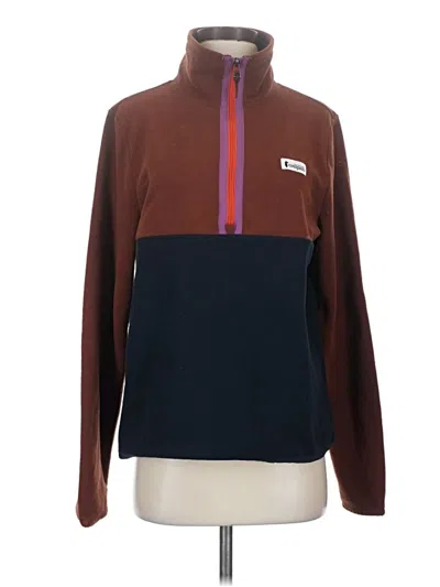 Pre-owned Cotopaxi Fleece Jacket In Brown