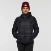 Cotopaxi Fuego Down Hooded Jacket In Black