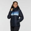 Cotopaxi Fuego Down Hooded Jacket In Black