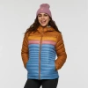 Cotopaxi Fuego Down Hooded Jacket In Multi