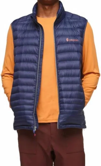 Cotopaxi Fuego Down Vest In Maritime In Blue