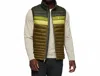 Cotopaxi Fuego Down Vest In Woods/live Oak In Multi