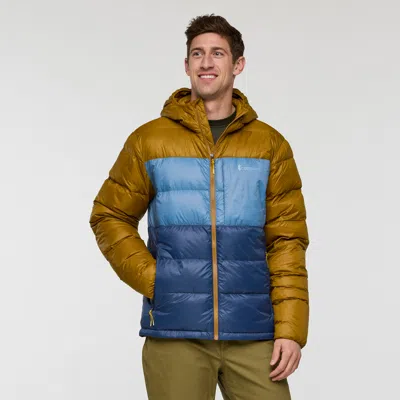 Cotopaxi Fuego Max Down Hooded Jacket In Blue