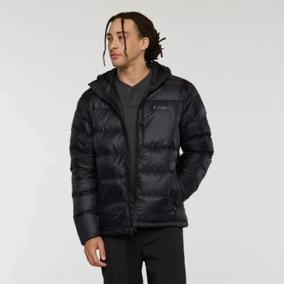 Cotopaxi Fuego Max Down Hooded Jacket In Black