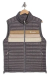 Cotopaxi Fuego Water Resistant 800 Fill Power Down Vest In Brown