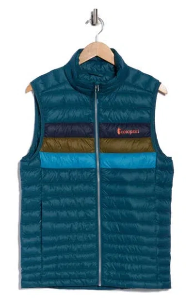 Cotopaxi Fuego Water Resistant 800 Fill Power Down Vest In Multi