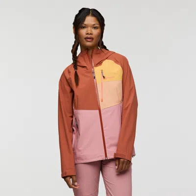 Cotopaxi Impermeo 3l Hooded Shell Jacket In Multi