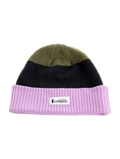 Pre-owned Cotopaxi Knit Multicolor Beanie