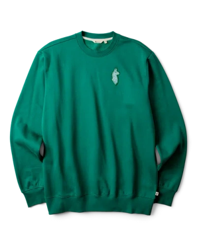 Cotopaxi Lava Llama Crew Sweatshirt In Green