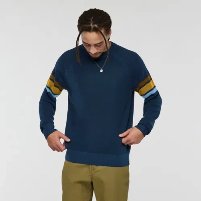 Cotopaxi Libre Waffle Crew Sweater In Blue