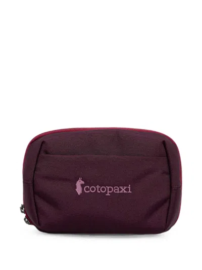 Cotopaxi Logo-print Zip-around Make-up Bag In Pattern