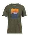 COTOPAXI COTOPAXI MAN T-SHIRT MILITARY GREEN SIZE M ORGANIC COTTON, RECYCLED POLYESTER