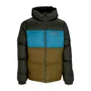 Cotopaxi Men's Down Hooded Jacket Woods/gulf In Woods/gulf