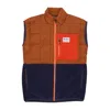Cotopaxi Men's Sleeveless Trico Hybrid Vest Mezcal/maritime In Mezcal/maritime