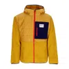 Cotopaxi Trico Hybrid Water Repellent Hooded Jacket In Amber/amber