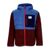 Cotopaxi Men's Trico Hybrid Hooded Jacket Blue Violet/wine In Blue