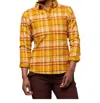 Cotopaxi Mero Flannel Shirt In Amber Plaid In Multi