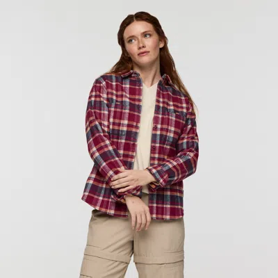 Cotopaxi Mero Organic Flannel Shirt In Multi