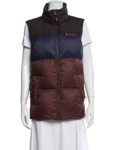 Pre-owned Cotopaxi Nylon Colorblock Pattern Vest In Multi