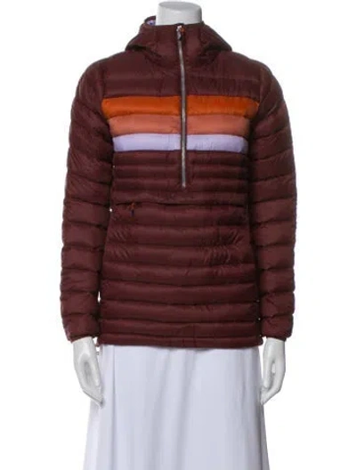 Pre-owned Cotopaxi Nylon Down Jacket In Brown