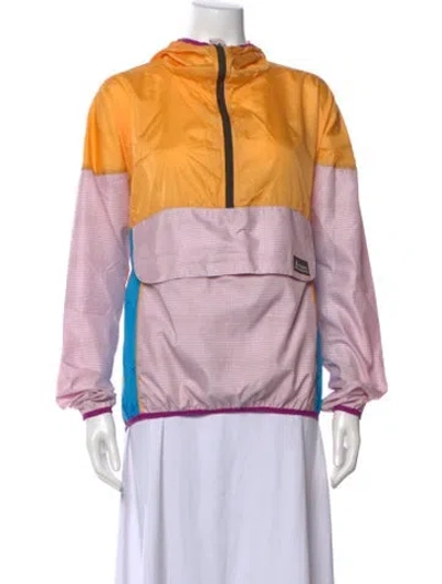 Pre-owned Cotopaxi Nylon Patterned Top In Yellow