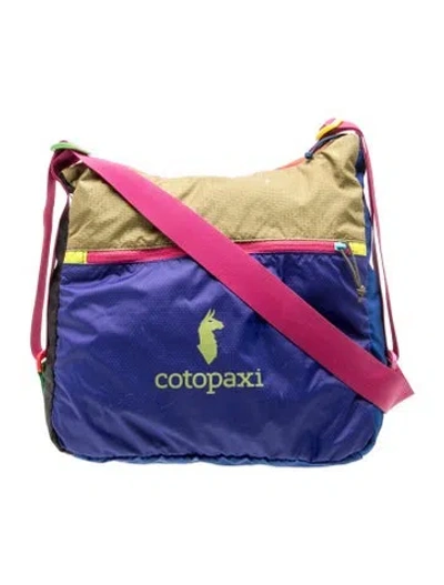 Pre-owned Cotopaxi Nylon Shoulder Bag In Blue