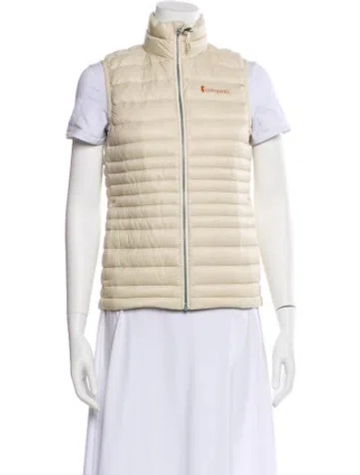 Pre-owned Cotopaxi Nylon Striped Down Jacket W/ Tags In Neutral
