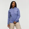 Cotopaxi Otero Fleece Full-zip Hooded Jacket In Purple