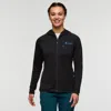 Cotopaxi Otero Fleece Full-zip Hooded Jacket In Black