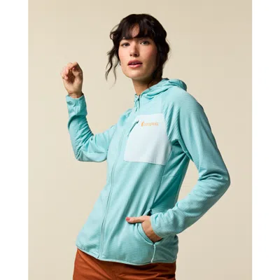 Cotopaxi Otero Fleece Full-zip Hooded Jacket In Blue