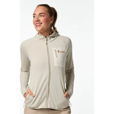 Cotopaxi Otero Fleece Full-zip Hooded Jacket In Gray